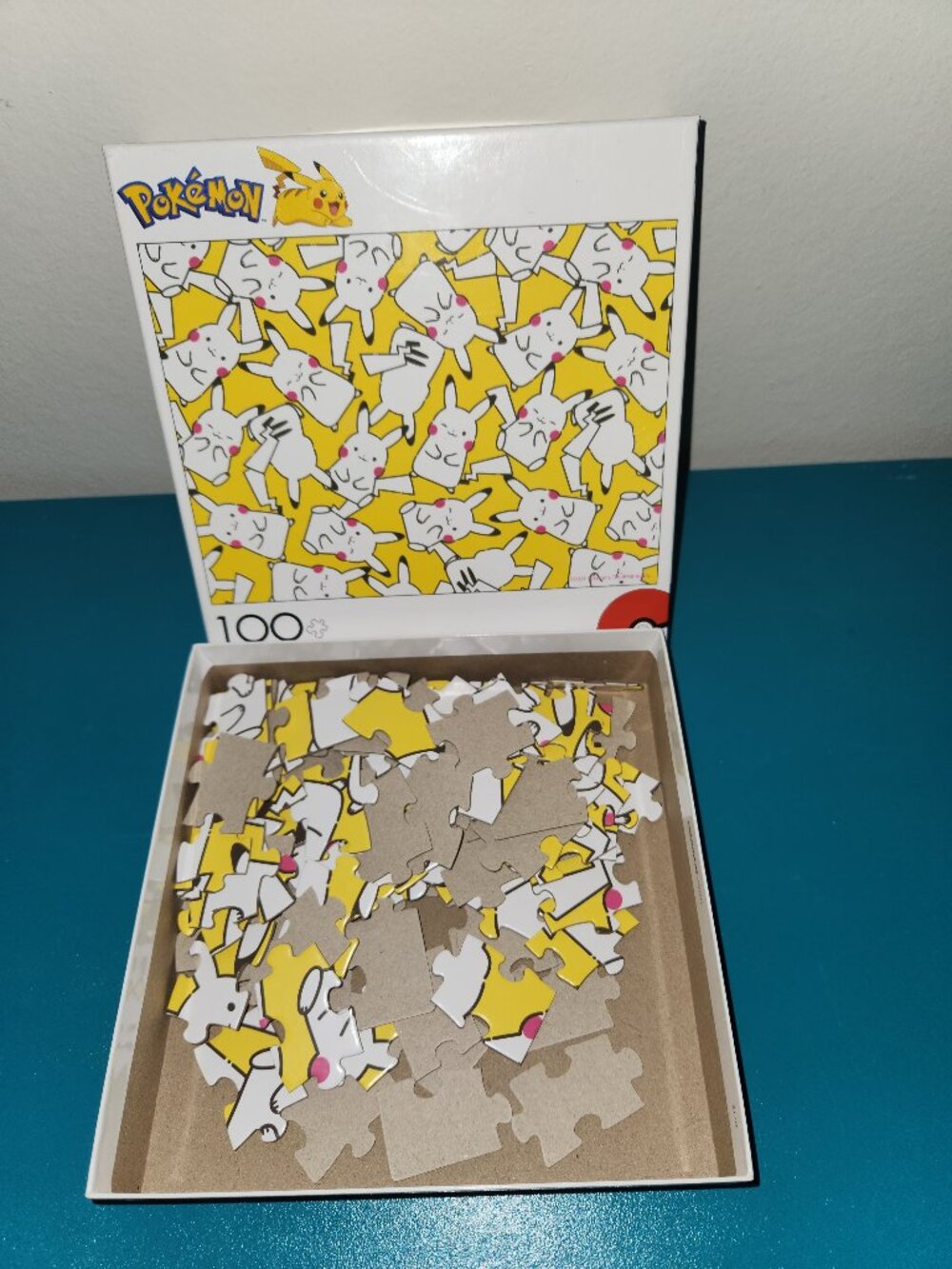 Pokemon Pikachu 100 Piece Jigsaw Puzzle Complete Nintendo 2021